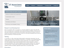 Tablet Screenshot of ctassociatesinc.com